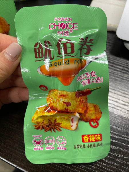 时选 鱿鱼卷(香辣味)