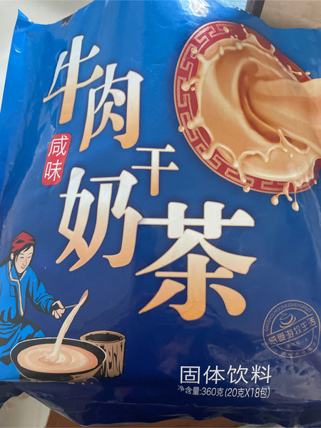 牧之父 肉干奶茶