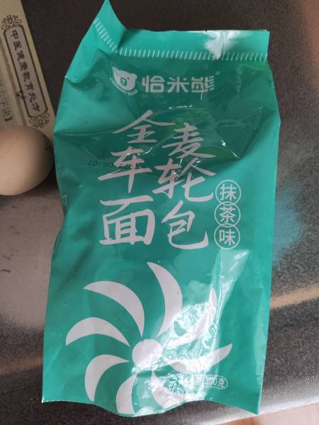 恰米熊 全麦车轮面包【抹茶味】