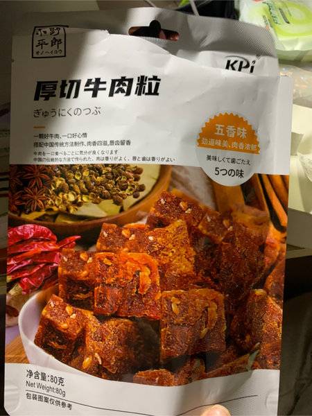 Kpi 小野平郎 厚切牛肉粒【五香味】