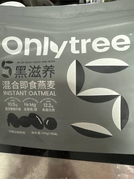 onlytree <em>五黑</em>滋养<em>混合</em><em>即食</em>燕<em>麦片</em>