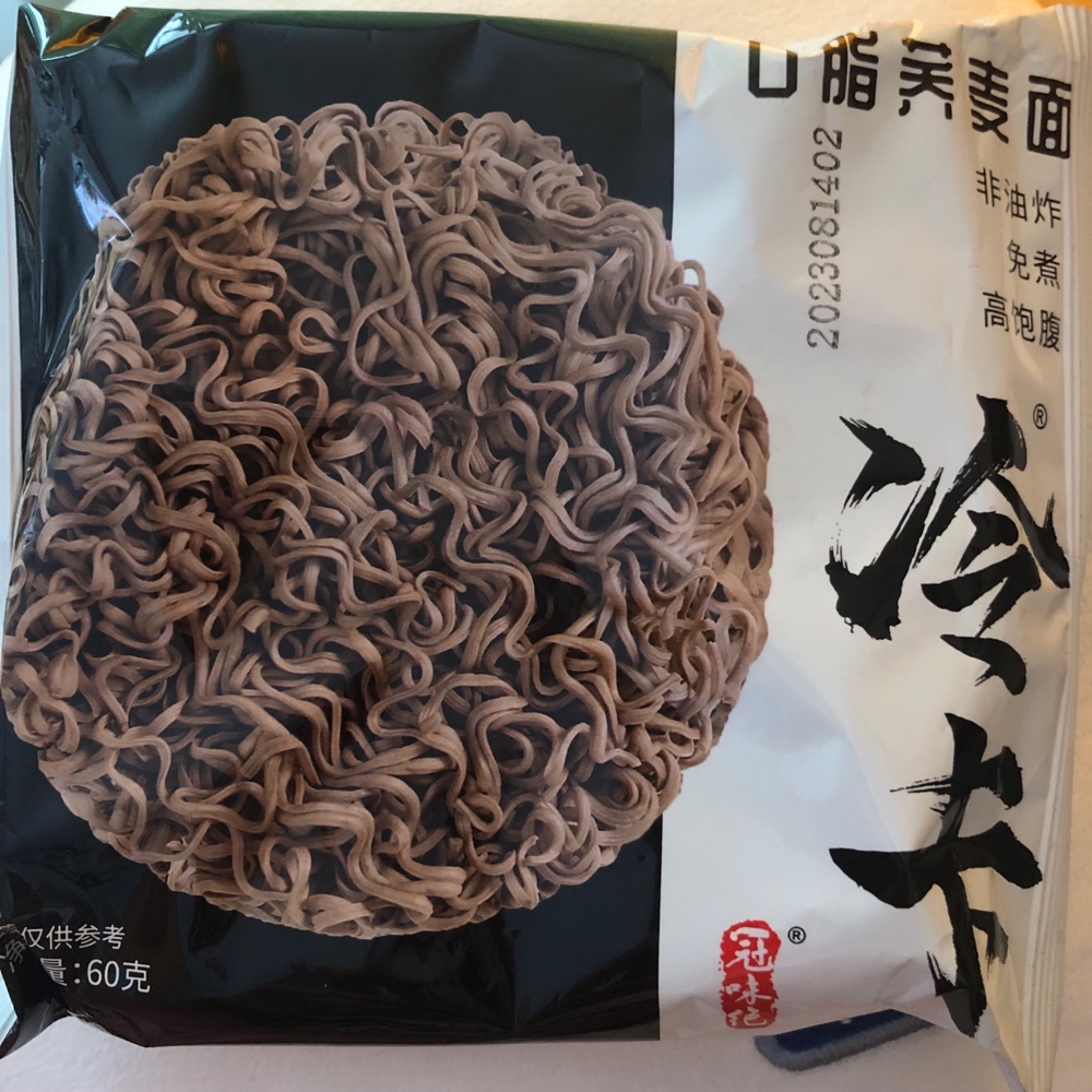 冠味绝 冷卡0脂荞麦面