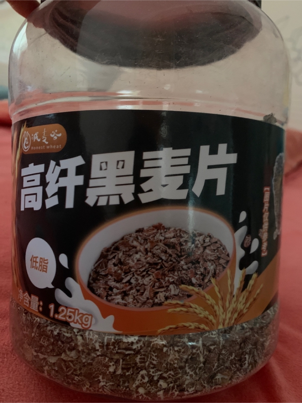 诚麦谷 高纤黑麦片