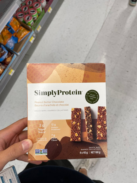 Simply protein Peanutbutterchocolateproteinbar