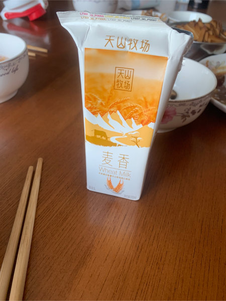 天山牧场 麦香奶200mlS