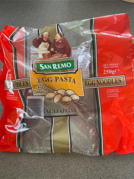 San <em>Remo</em> eggpasta鸡蛋意大利面