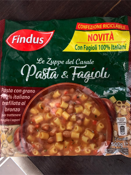 Findus Pastaefagioli