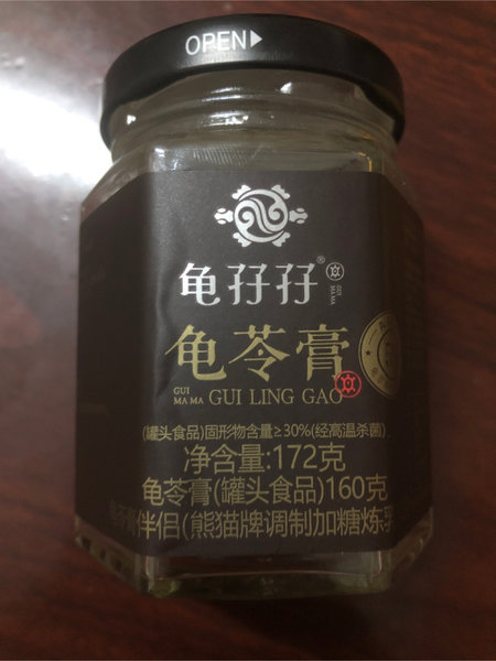 龟孖孖 龟苓膏5%(瓶)