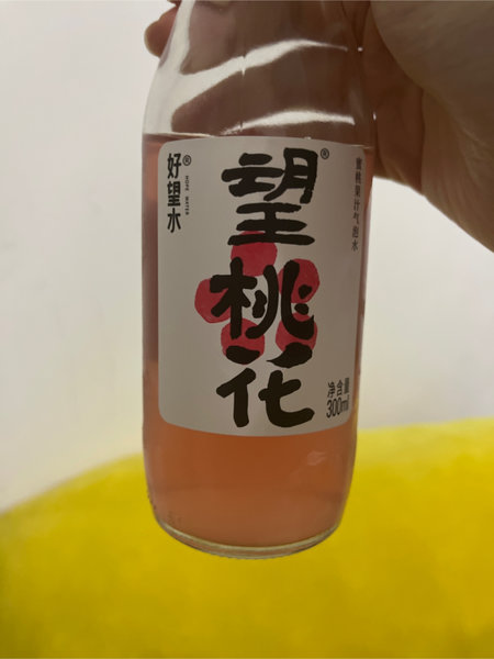 好望水 望桃花蜜桃气泡果汁饮料