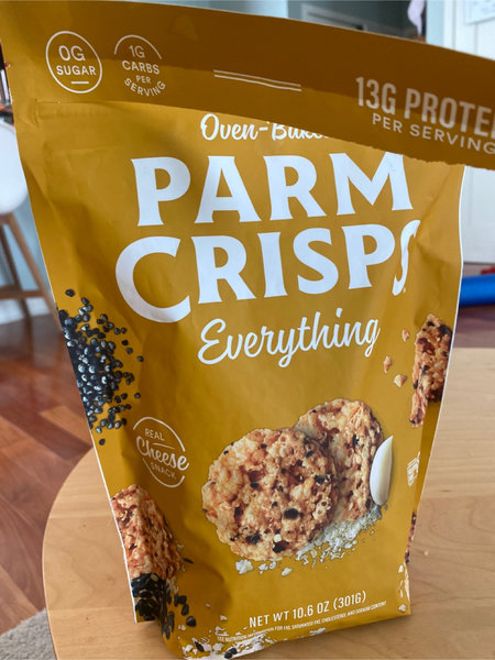 oven- <em>Baked</em> parmcrisps