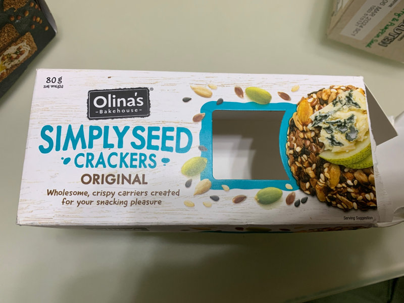 Olina’s Simpleseedcrackers