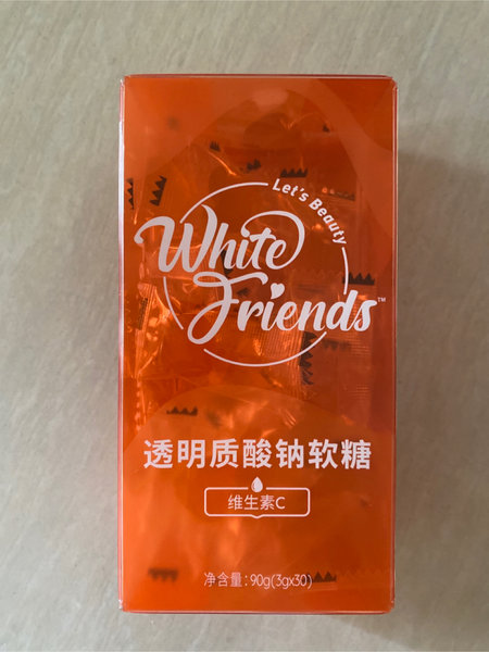 WhiteFriends <em>透明</em><em>质</em><em>酸钠</em><em>软糖</em>