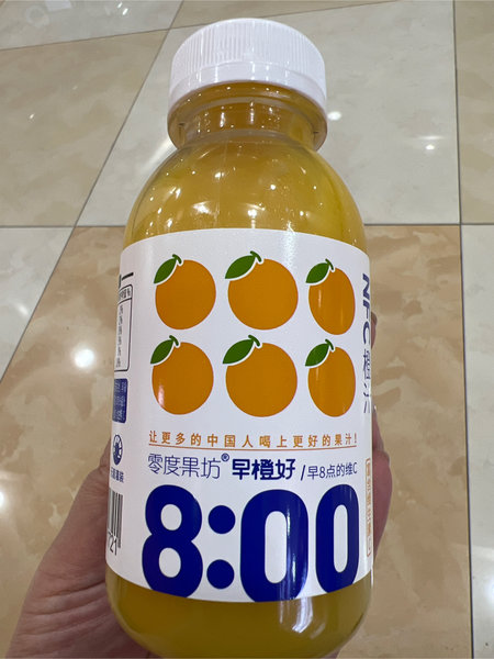 零度果坊 早橙好 NFC橙汁 280g