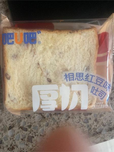 U吧U吧 厚切吐司面包(相思红豆味)