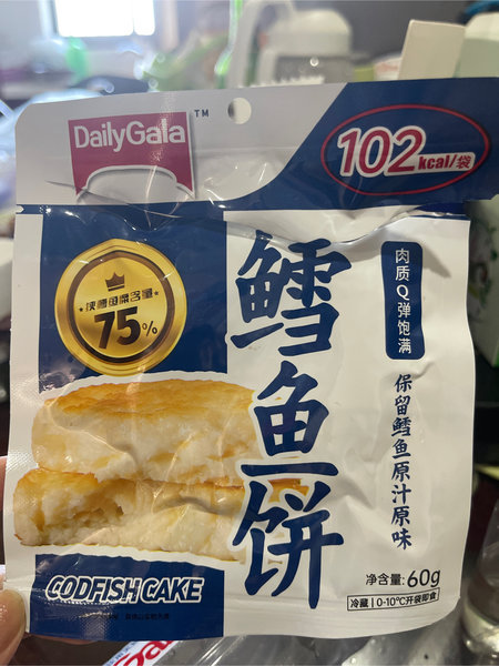 dailygala 即食鳕鱼饼60g