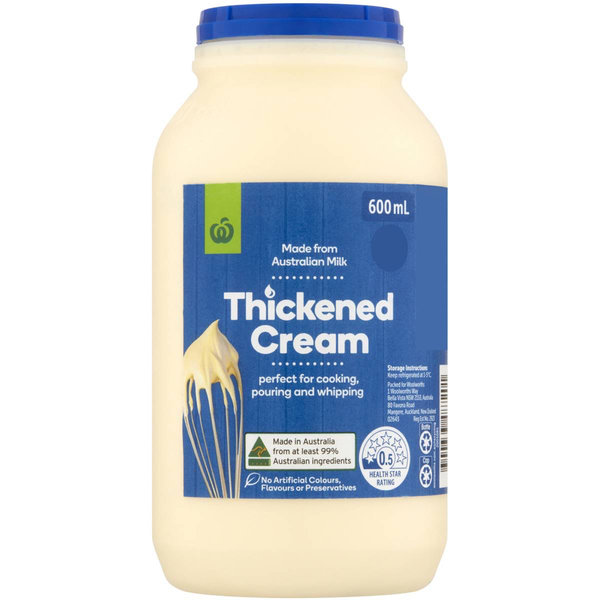 WOOLWORTHS ThickededCream淡奶油