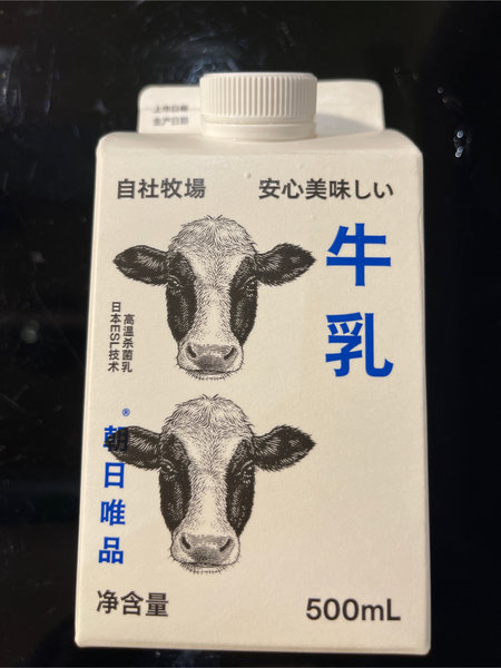 朝日唯品 高温杀菌乳新包装500ml