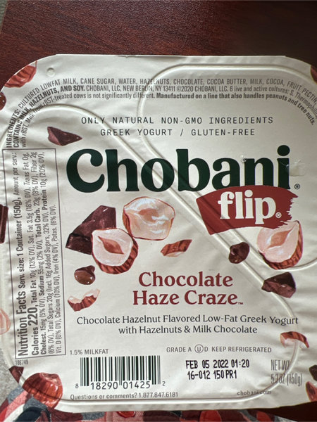 Chobani chocolatehazecraze