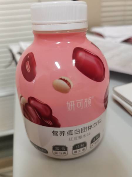 妍可颜 营养蛋白固体饮料(红豆薏米味，60g)