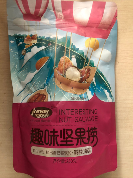 可味 袋装坚果捞琥珀桃仁蜂蜜味