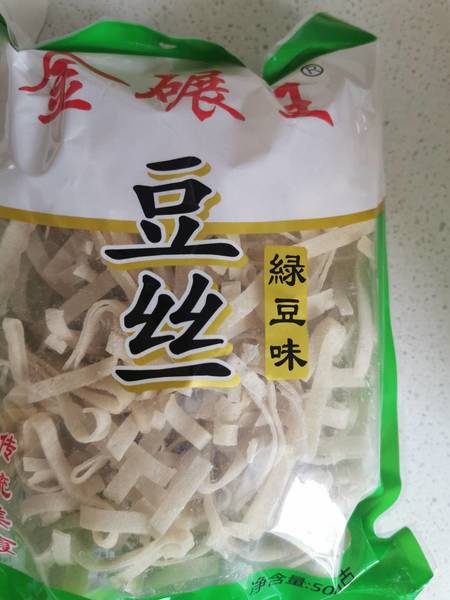 金碾王 蔡甸豆丝绿豆豆丝500g