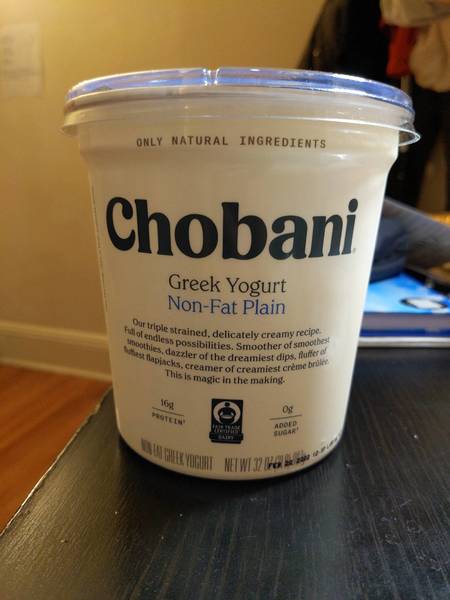 Chobani NonfatGreekYogurt