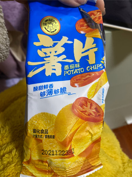 徐福记 薯片(番茄味)(膨化食品)