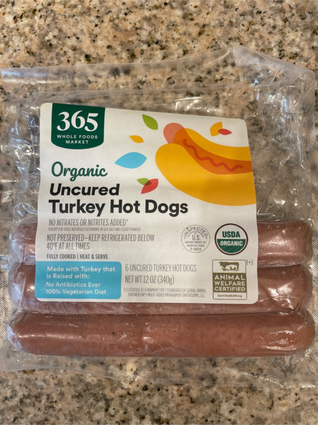 365 UncuredTurkeyhotdogsorganic