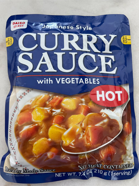 DAISO select Currysauce