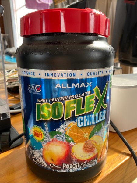 allmax 蛋白粉(桃子味)