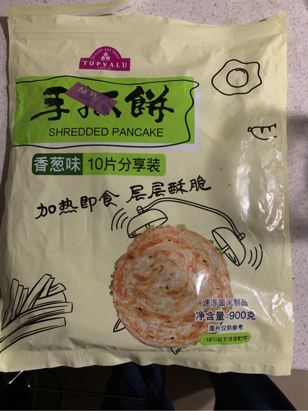 Topvalu 手抓饼(香葱味)