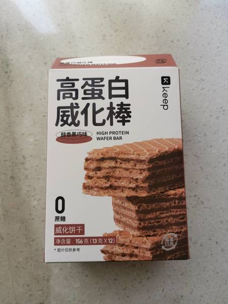 keep 高蛋白威化棒(醇香黑巧味)