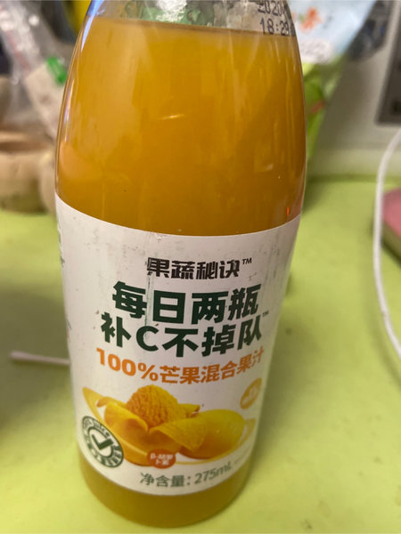 乐源 果蔬秘诀芒果混合果汁275mL