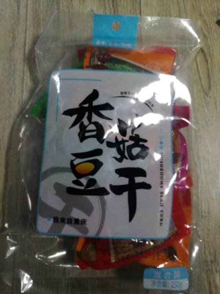 比比赞 香菇豆干(混合装)250g