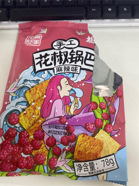 椒巴客 78g充气包-麻辣味