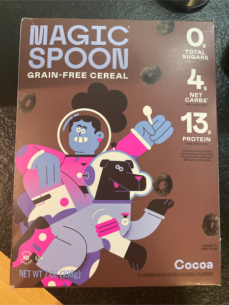 Magic spoon Grainfreecereal【Cocoa】