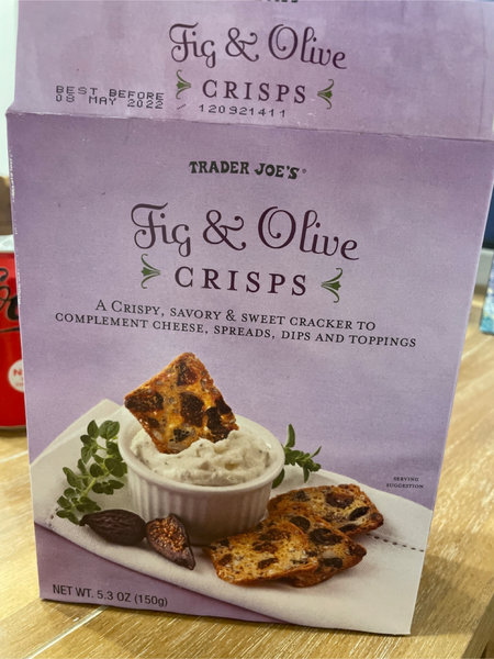 Trader Joe’s Fig&OliveCrisps