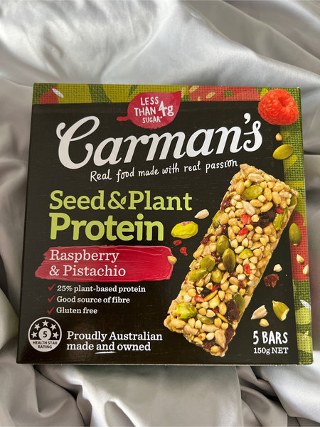 Carman’s Nut Bar 开心果蛋白棒