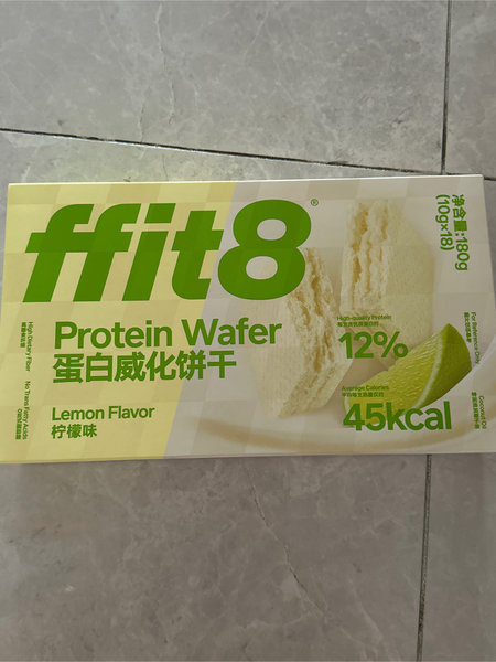 Ffit 8 蛋白威化饼干【柠檬味】