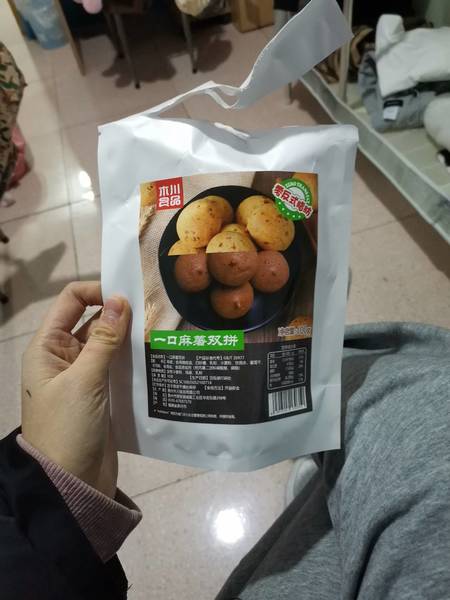 mokcheon 手道木川黑芝麻芡实核桃糕250g