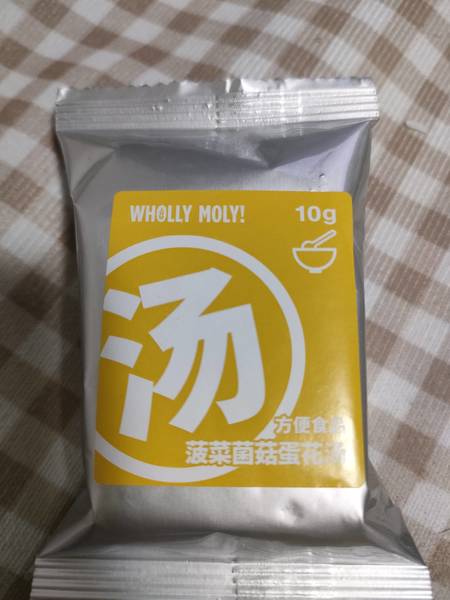 好哩 菠菜蛋花汤料包(方便食品)10g