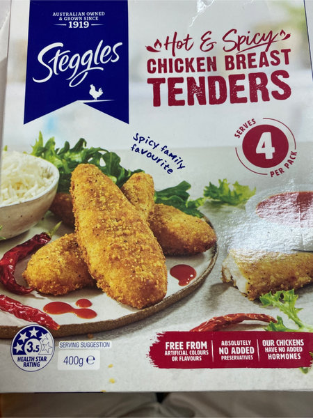 Steggles ChickenBreastTenders