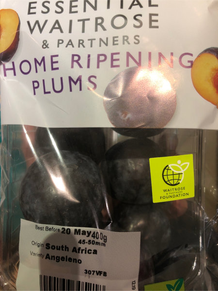 Waitrose & Partners EssentialHomeRipeningPlums