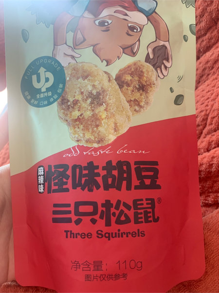 三只松鼠 怪味胡豆/麻辣味/110g