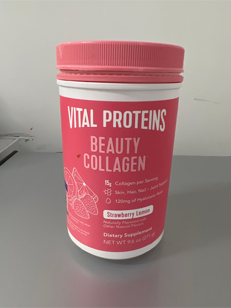 雀巢 VitalProteins<em>胶原</em><em>蛋白</em>肽草莓柠檬味美国<em>胶原</em><em>蛋白</em>质粉