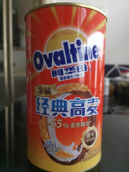 Ovaltine阿华田 阿华田经典高麦麦芽蛋白可可固体饮料