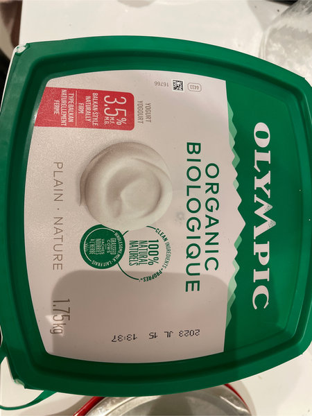 <em>Olympic</em> Organicyogurt