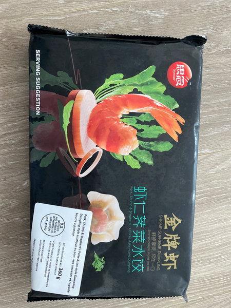 思念 虾仁荠菜水饺