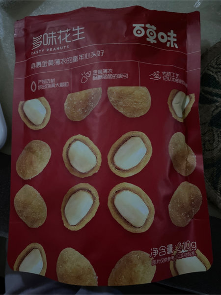 百草味 多味花生 210g