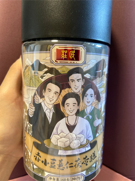 庄民 赤小豆薏仁茯苓糕*168克(24x7g)